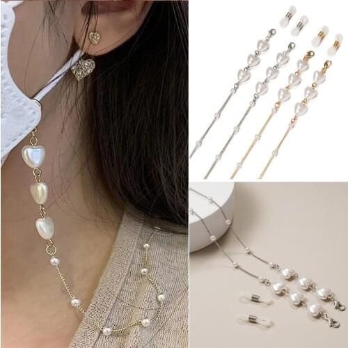 New Pearl Mask Rope Glasses Chain Multi-purpose Accessories Handmade Mask Decoration Necklace