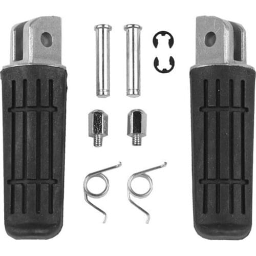 DHBH-Motorcycle Front Footrest Foot Pegs Pedals For Yamaha Fjr 1300 Fz1 Fz400 Fz6R Xjr400 Yzf 1000 R1 Yzfr1 Xjr1200 Xjr1300 Tdm