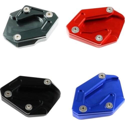 For Yamaha MT09 MT-09 FZ-09 FZ09 FJ09 TRACER 900 XSR900 XSR 900 Kickstand Side Shoe Foot Rests Stand Extension Enlarger Aluminum