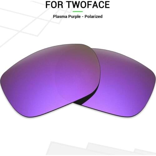 Mryok POLARIZED Replacement Lenses for Oakley TwoFace Sunglasses Plasma Purple
