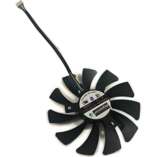 R9nano GPU Cooling Fan VGA Card Cooler For sappire zotac his Radeon R9 Nano Graphics Card Cooling System As Replacement