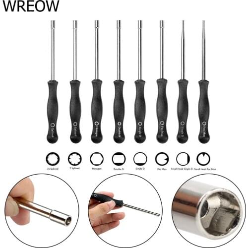 Carburetor carb Adjustment hand Tool Pac Man Double D Hexagon Hex Socket Screwdrive Driver Chainsaw Speed Adjustment Repair Tool