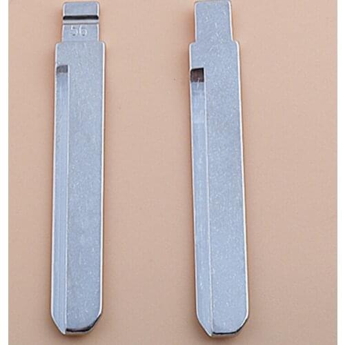 DAKATU Universal Remotes Flip Blade KD VVDI 56# HU57 for Volvo Remote key blade for BYD F3