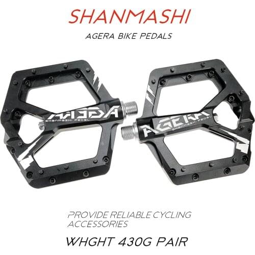 Yamanashi AGERA flat bearing pedal mountain bike Pei Lin pedal bicycle wide and comfortable pedal