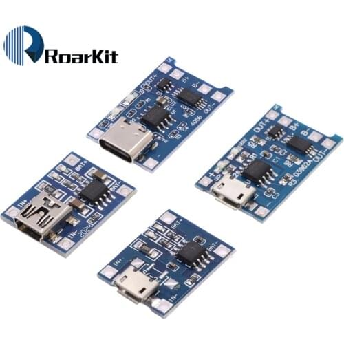 Free Shipping 1a lithium battery protection board charging module TP4056 with protection one plate module