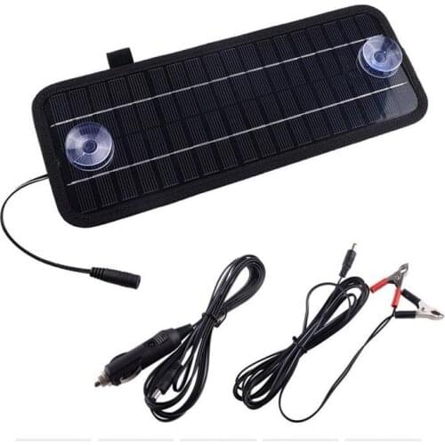 12V 18V 4.5W Solar Charger Solar Panel Battery Maintainer for Car Automobile Motorcycle Boat Battery Fish Finder