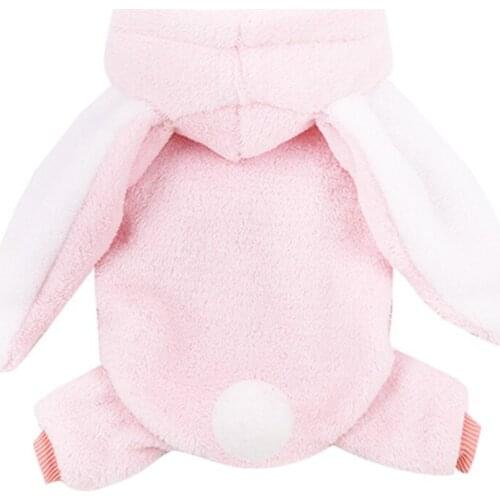 Winter Dog Clothes Warm Pets Dogs Clothing For Small Medium Dogs Chihuahua Rabbit Ear Puppy Dog Costume Pet Coat Pet Supplies