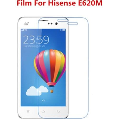 1/2/5/10 Pcs Ultra Thin Clear HD LCD Screen Protector Film With Cleaning Cloth Film For Hisense E620M