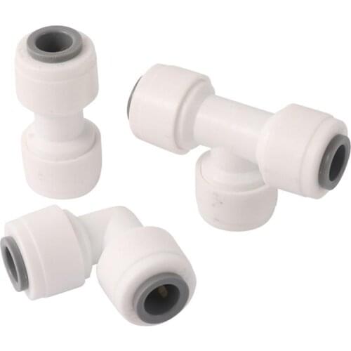 1/4” Slip Lock Quick Access Garden Accessories Water Connector Tee Elbow Straight Optional Irrigation Purifier System Coupling