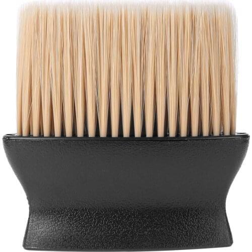1pc Plastic Hair Cleaning Brush Soft Fibre Hair Neck Face Wash Brush Supply