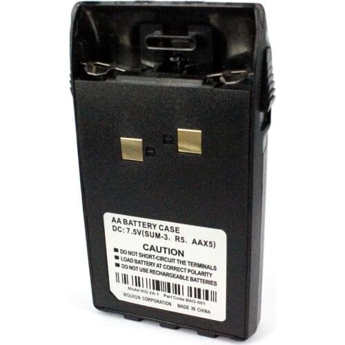 5*AA Battery Shell Case for Wouxun Portable CB Radio KG-UVD1P KG-UV6D KG-669 Plus Walkie Talkie