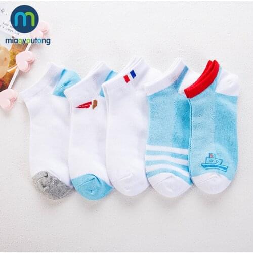 5 pair/lot 10pcs Soft Mesh Color Matching Summer Cotton Knit Cute Girl Baby Socks Kids Boy Newborn Socks Skarpetki Miaoyoutong