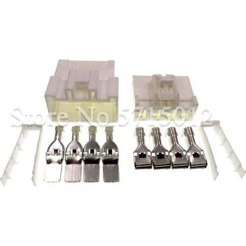 4 Hole 7283-3040 MG651926 Female Male Auto Electrical Connector 7.8mm Plug Sockets For High Big Current