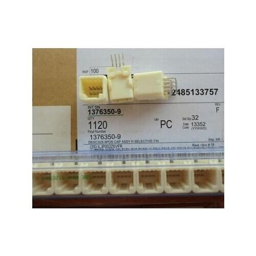 In stock 1376350-9 CONN RCPT 8POS T/H R/A SN PIN header connectors terminals housings crimp sockets 100% new and original part