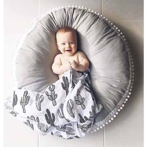 Infant Sofa Cushion Game Play Mat Childrens Room Decora Soft Cotton Chair Cushion Baby Crawling Pad For Baby Care