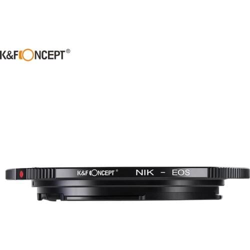 K&F CONCEPT Mount Adapter Ring For Nikon F AI Ai-S Lens To Canon EOS EF Camera 600D 60D 5D 500D AI- EOS Lens Adapter Ring
