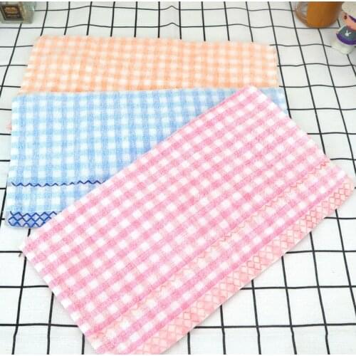 Small lattice of thin section of the color of a beautiful towel 55 grams of dry ribbon towel Fashion fine cotton yarn