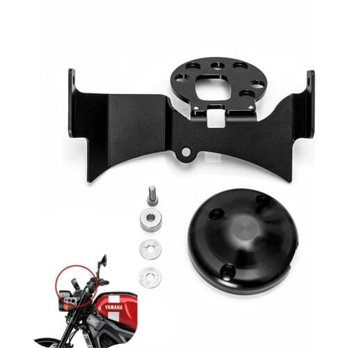 Motorcycle Dash Gauge Relocation Mounting Bracket With Cover And Screws For YAMAHA XSR900 XSR 900 2014 2015 2016 2017 2018