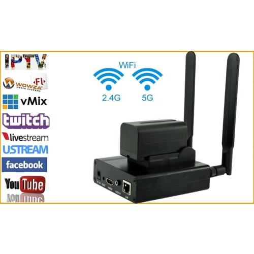 MPEG4 H.264 HD IP Video Encoder WiFi Wireless HDMI Encoder For IPTV, Live Streaming Broadcast, HDMI Video Recording RTMP Server