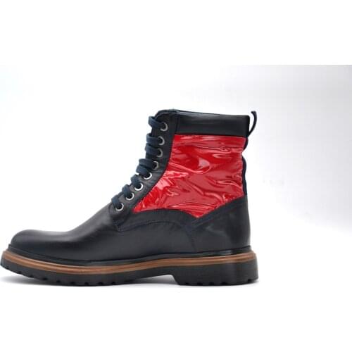 Mens Casual Boots Winter Men Casual Boots Leather Boots Daily Shoes