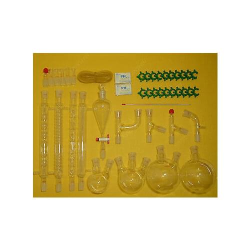 Lab Glassware Kit,24/29,organic Chemistry,lab Glass Kit,laboratory Glassware Kit