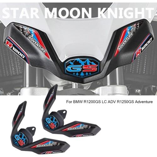 Motorcycle Stickers Decal For BMW R1200GS LC ADV R1250GS Adventure Front Beak Fairing Extension Wheel Extender Cover GSA 18 2019