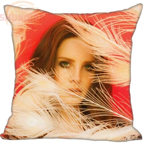 New Lana Del Rey Pillowcase Wedding Decorative Pillow Case Customize Gift For Pillow Cover 35X35cm,40X40cm(One Sides)