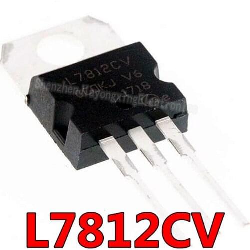 10PCS L7812CV L7812 TO220 7812 LM7812 MC7812 TO-220 new and original IC Chipset