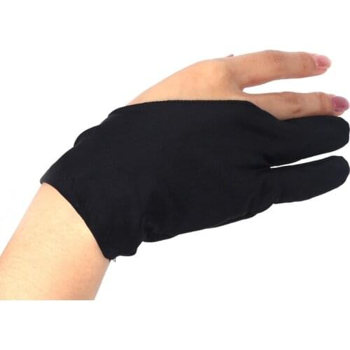 Painting Glove Left Right Hand Men Women 2 Finger Free Size Drawing Draft Artist