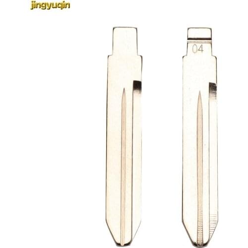 Jingyuqin KD Flip Remote Car Key Metal Blank Uncut Blade #04 #156 #15 For Chrysler 300C Jeep Dodge CY24 SIP22 Auto Replacement