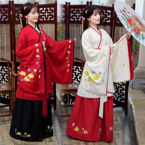 Fairy Princess gown Chinese ancient Traditional Women Hanfu wedding party vintage elegant costume