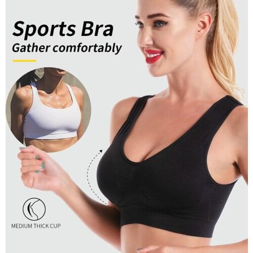 Womens Tube Top Underwear Sports Bra Summer Top Women Seamless Bralette Push Up Runing Gym Without Bones Backless Plus Size Bra