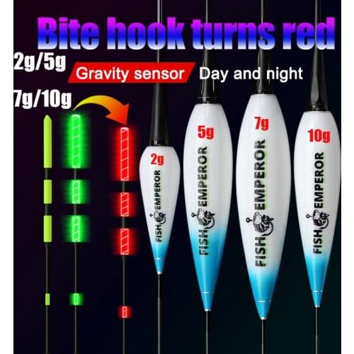 Fishing Smart Electronic Float Gravity Sensor Led 2g 5g 7g 10g Great Buoyancy 2021 Pose Bobbers CR425 Battery Glow Stick Summer