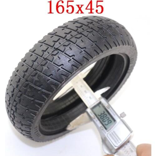 High quality size165x45 Solid Tire 6.5 inch for 6.5" Hoverboard Self Balancing Electric Scooter Spare Parts
