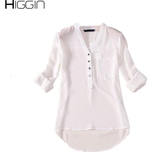 YANSHAN WALK Womens Chiffon Blouses