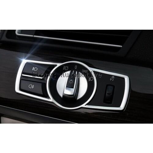 2010-2015 3pcs ABS Head Light Adjust Control Trim Cover For BMW 5GT F07