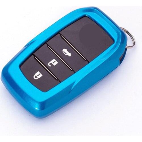 Car Key Cover Case For Toyota C-hr Land Cruiser 200 Avensis Auris Corolla Crown Camry Auto Remote Control Protection Shell