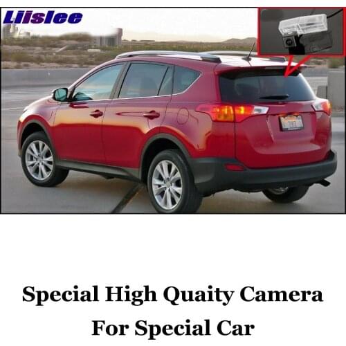 LiisLee Car Reversing image Camera For TOYOTA NEW RAV4 RAV 4 XV30 2005~2016 Night Vision HD WaterProof Rear View back up CAM
