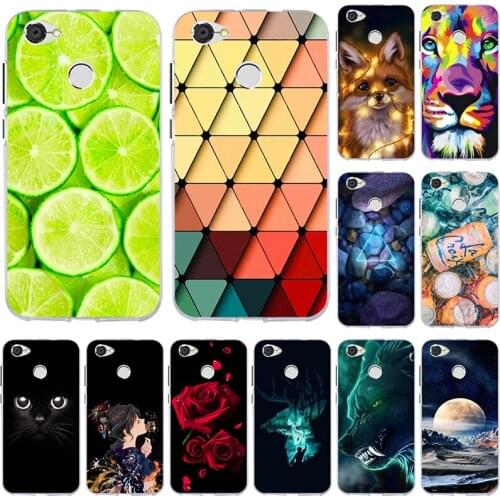 Fashion Printed Case for ZTE Blade A6 / A6 LITE Cover Original Cute Printing Drawing soft silicone Phone Case Shell