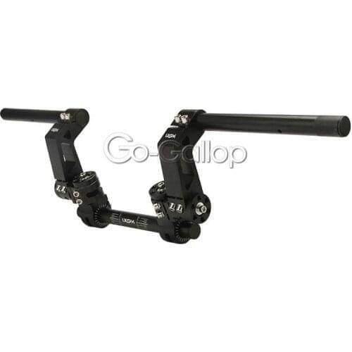 Motorcycle CNC Adjustable Steering Handlebar 7/8" 22mm Removable Handle Bar System 125cc Pit Bike Dirt Bike Motobike Scooter