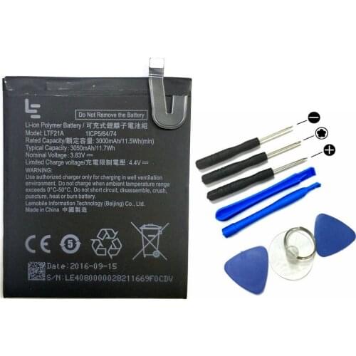 New 3000mAh LTF21A battery & Repair tools Replacement for Letv LeEco Le 2 X620 LTF21A For Letv Le 2 Pro / Letv X520 Phone