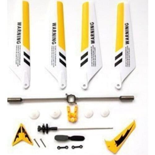 Original Syma S107 S107G RC Helicopter Replacement Spare Part(Blades,Shaft,Tail Decorations, Tail, Balance Bar, Gear Set,Buckle)