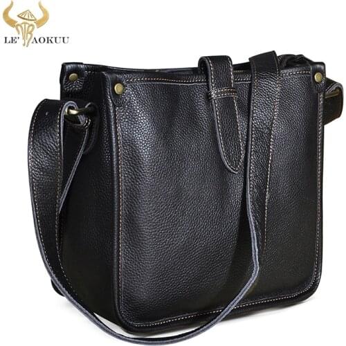 Cow Real LEATHER Famous Brand Luxury Ladies Small handbag Over Shoulder bag Women Designer female Vintage Cross-body bag 293