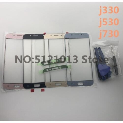 Original Replacement LCD Front Touch Screen Outer Glass Lens For Samsung Galaxy J3 J330 J5 J530 J7 J730 2017 Repair Tools