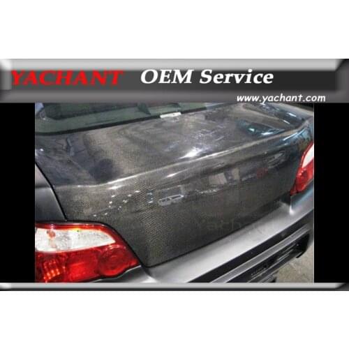 Car-Styling Carbon Fiber OEM Style Trunk Bootlid Tailgate Fit For 2002-2007 Suabru Impreza WRX STI 7th-9th GDA GDB