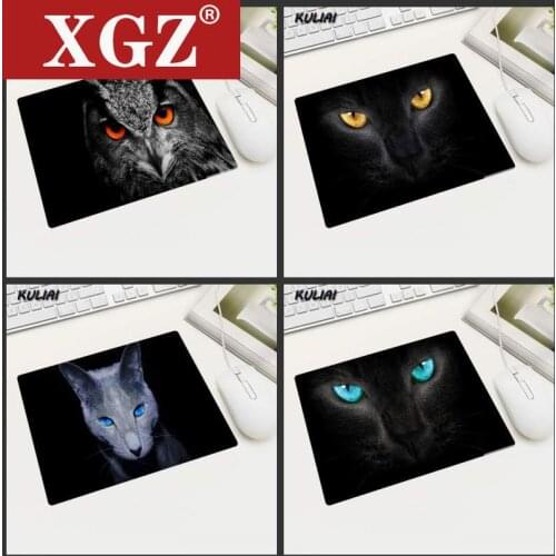 XGZ Personality Black Cat Eye fnatic Mouse Pad avicii Computer Gaming MousePads Notebook Tablet Game Smooth and fast mausepad