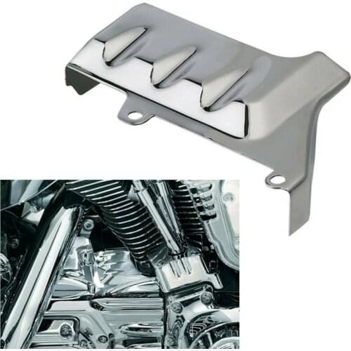 Rear Cylinder Base Cover Chrome For Harley Touring Road Street Glide 2002-2006