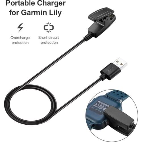 Charging Cable Data Clip Cradle Charger 5V For Garmin Forerunner 235 630 230 735XT 35/30 HR Data Cradle Charging Wire Cord