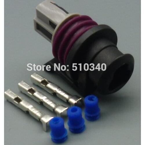 1set 1.5mm 3pin female Automotive waterproof connector Automotive connector with terminal block