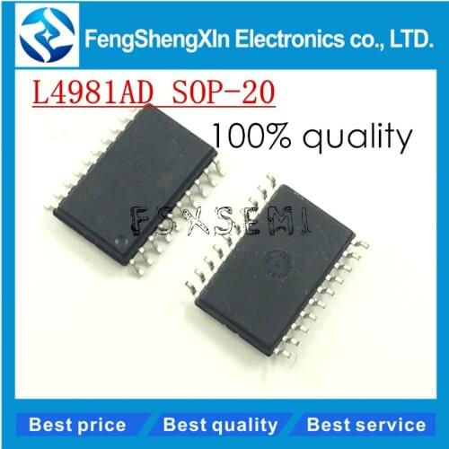10pcs/lot L4981 L4981AD L4981A POWER FACTOR CORRECTOR L4981AD013TR SOP-20
